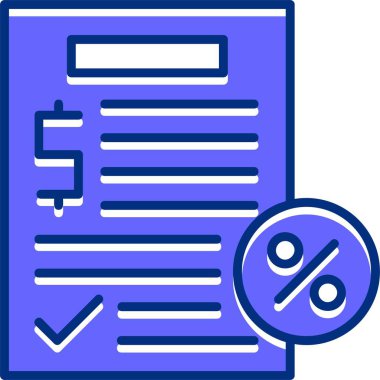 Vergilendirme belgesi kontrol listesi simgesi