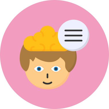 Biraz daha. Web simgesi basit illüstrasyon