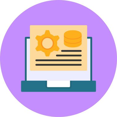 Uygulama Ağ simgesi vektör illüstrasyonu ayarlanıyor