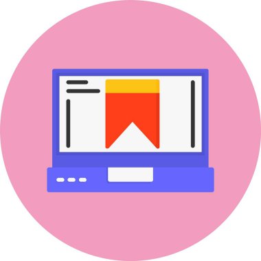 yer imi simgesi vektör illüstrasyonu