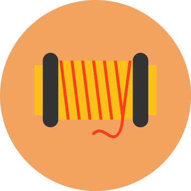 İplik makarası vektör illüstrasyonu