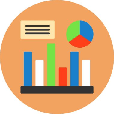 Analizler. Web simgesi basit tasarım