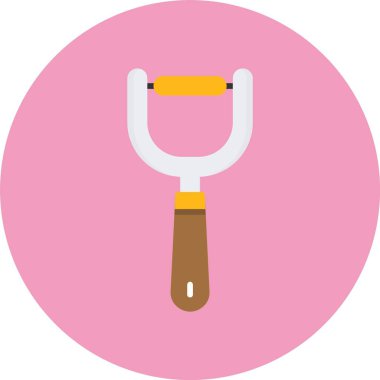  Peeler Web simgesi vektör illüstrasyonu 