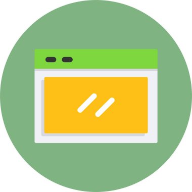 Web sayfası simgesi. İnternet simgesi. İnternet sitesi tabelası. Tarayıcı simgesi. Genel ağ kavramı 