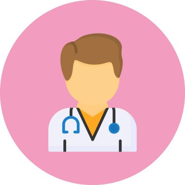 Doktor Simge vektör illüstrasyonu