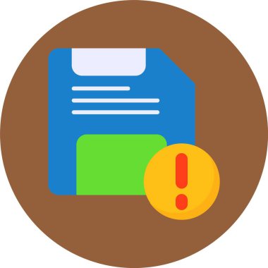 Simge vektör illüstrasyon tasarımını kaydet