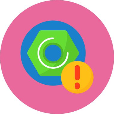 Araç kutusu simgesi. vektör düz illüstrasyon 