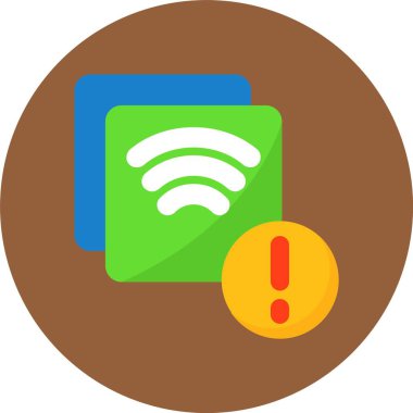 Ekran yansıtma web simgesi basit tasarım