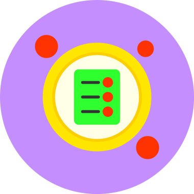 Özellik Düğmesi web simgesi, vektör illüstrasyonu              