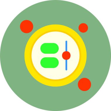 Görev Görünümü. Web basit simgesi illüstrasyonu