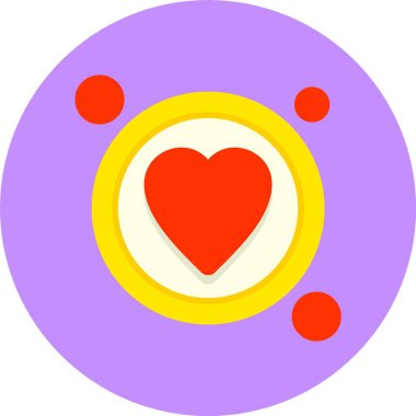 Favori Satır Simgesi. Web Sitesi için Basit Yer İmi Simgesi, Mobil Ui Tasarımı.