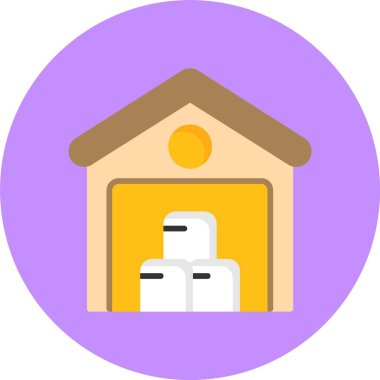 ev simgesi vektör illüstrasyonu