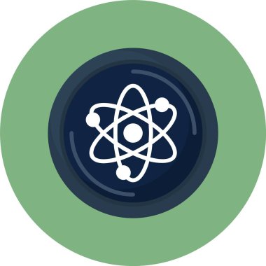 Basit Kozmos simgesinin vektör çizimi