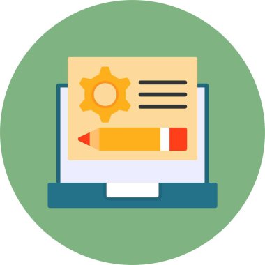 Simgeler. Web simgesi vektör illüstrasyonu                            