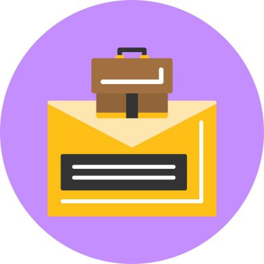 e- posta simgesi vektör illüstrasyonu 