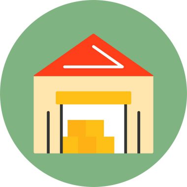 ev simgesi vektör illüstrasyonu