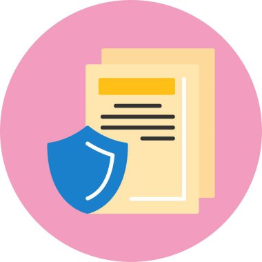 Vektör belgesi Simge illüstrasyonu 