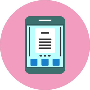 Vektör belgesi Simge illüstrasyonu 