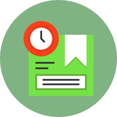 Sevkiyat konsepti simgesi, vektör illüstrasyonu basit tasarım