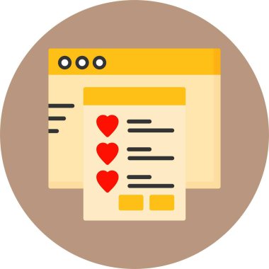 İstek listesi vektör illüstrasyonuName