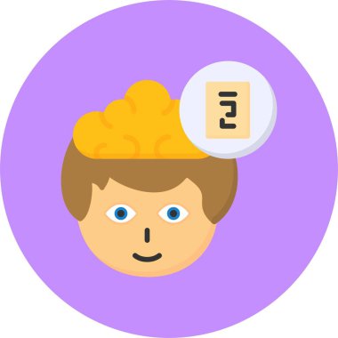 Planlama web simgesi, basit vektör illüstrasyonu 