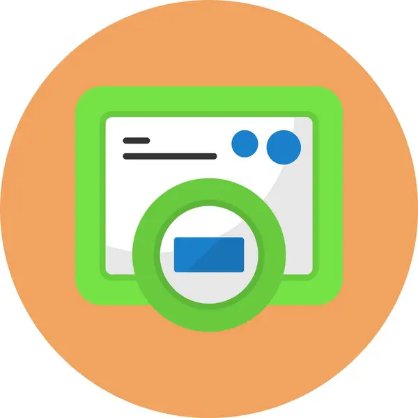 kamera web simge vektör çizim