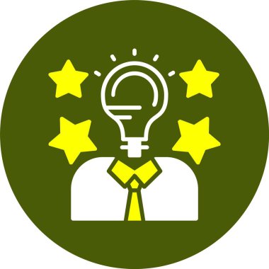 Yetenek. Web simgesi vektör illüstrasyonu                            