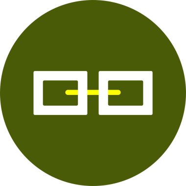 Web bağlantısı simgesi vektör illüstrasyonu 