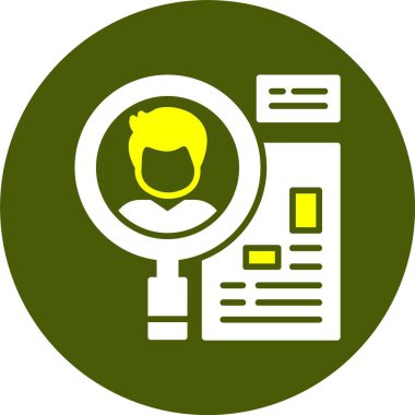 Web Denetim simgesi vektör illüstrasyonu