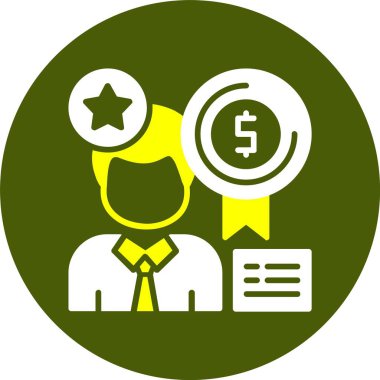 Ödül simgesi vektör illüstrasyon tasarımı