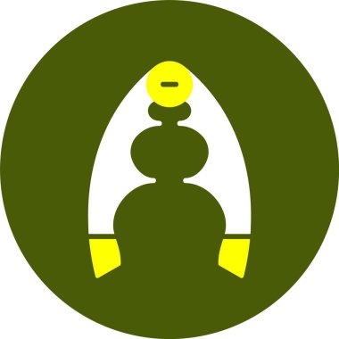 Fındıkkıran ağ simgesi, basit vektör illüstrasyonu