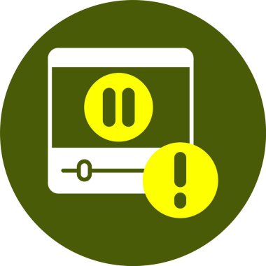 Simge vektör resimlemesini duraklat