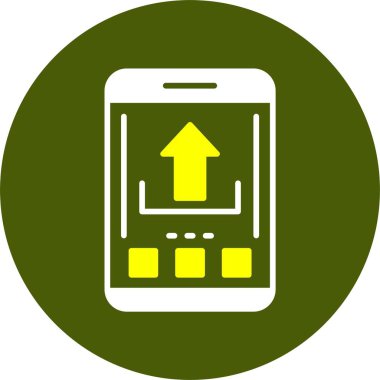 Gönderme simgesinin vektör illüstrasyonu