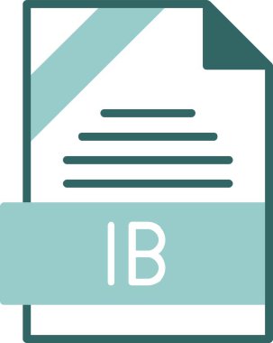 dosya biçimi simgesi web basit illüstrasyon