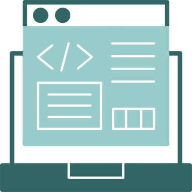 Code Refactoring icon, vector illustration  clipart