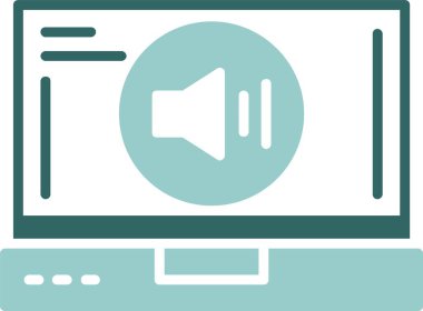 Sözcü Simgesi. Cilt Simgesi Vektörü. Hoparlör ikon vektörü. Ses Sembolü