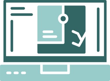 GPS web tasarım ikonu tasarım vektörü.