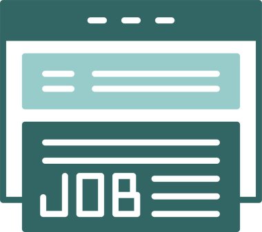 İş Listeleme simgesi Web basit illüstrasyonuName            