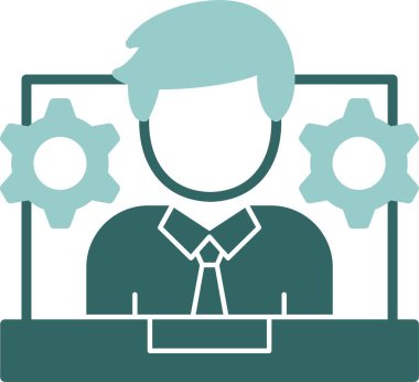 Beyaz Arkaplanda İşbirliği Logosu İzole Edildi.