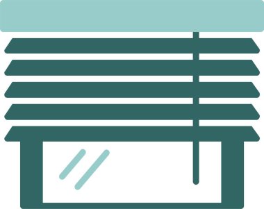 Körlük simgesinin vektör illüstrasyonu 