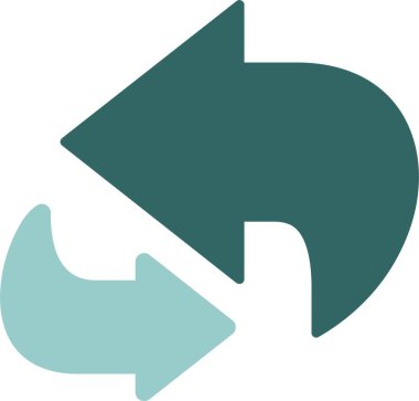 Yenile. Web simgesi basit tasarım