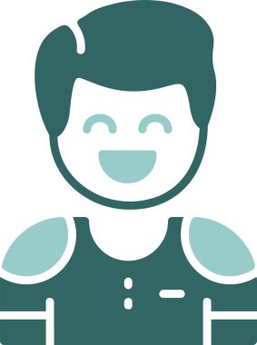 Coşku. Web simgesi basit vektör illüstrasyonu