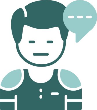 Tahrik edici. Web simgesi basit vektör illüstrasyonu