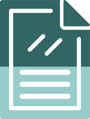  belge web simgesi vektör illüstrasyonu 