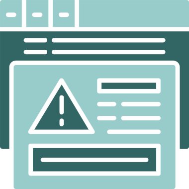 Hata simgesi vektör illüstrasyon tasarımı