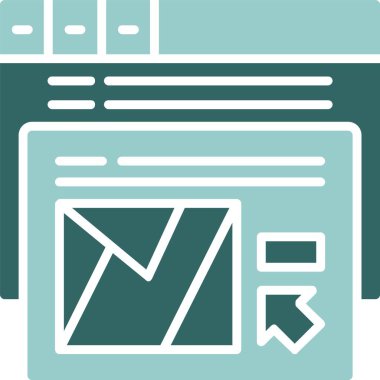 tarayıcı Tıkla harita web sayfası simgesi, özet biçimi