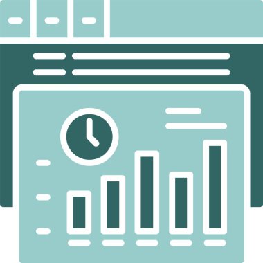 Oturum süresi vektör illüstrasyonuName