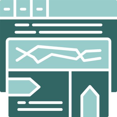 E- ticaret simgesi, beyaz arkaplanda renkli vektör 