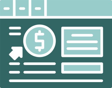 Basit PPC vektör illüstrasyonu