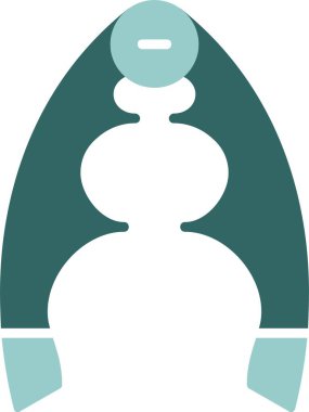 Fındıkkıran. Web basit simgesi illüstrasyonu